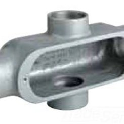 Thumb 1 x type alum conduit body