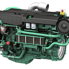 Thumb 233 600hp 441kw marine propulsion engine volvo penta of the americas