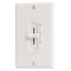 Thumb 438 slide control all fan four speed type hunter fan company